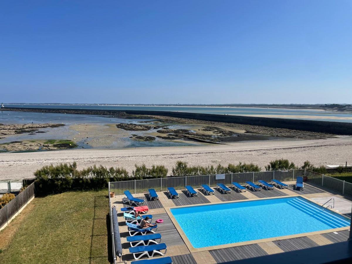 Appartement Face Mer Le Croisic , Piscine Privee Et Plage Dış mekan fotoğraf